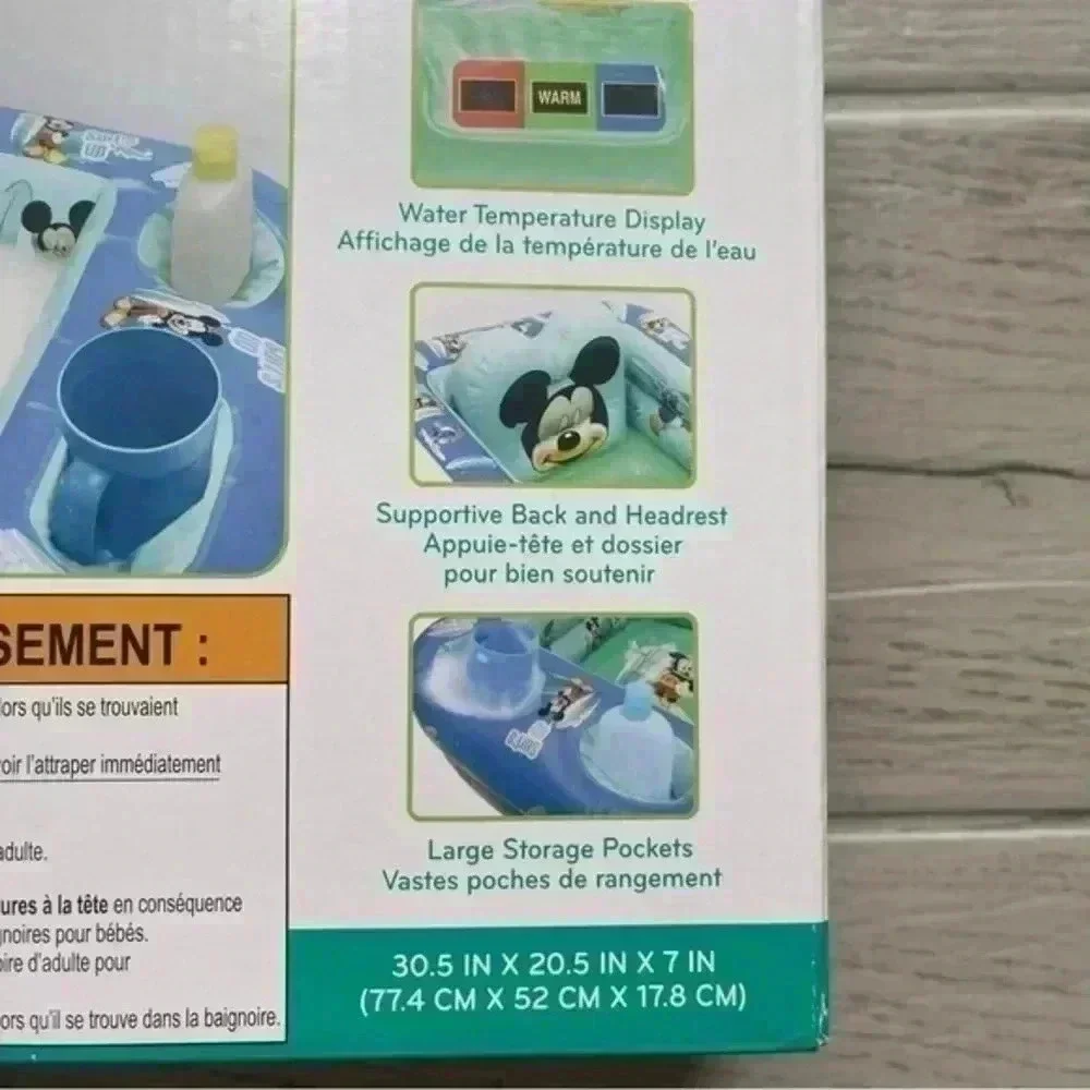 Disney Mickey Mouse Inflatable Safety‎ Bathtub